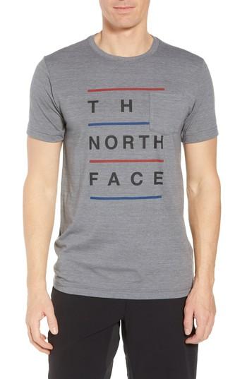 Men's The North Face Americana Crewneck T-shirt - Grey