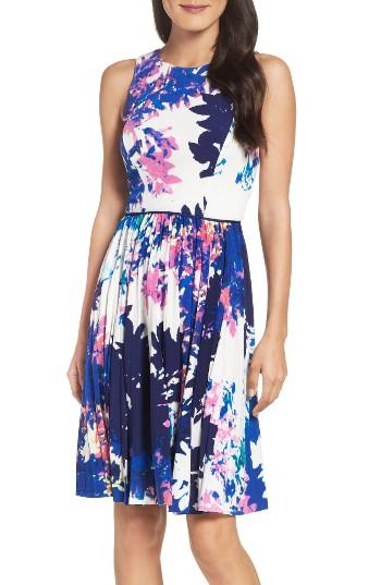 Women's Maggy London Stretch Fit & Flare Dress