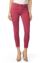 Women's J Brand Anja Cuff Crop Jeans - Purple