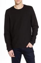 Men's Calibrate Side Zip Thermal Sweatshirt - Black