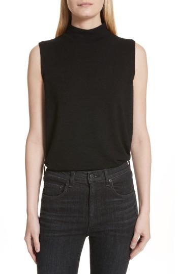 Women's Rag & Bone/jean Thea Tank, Size - Black