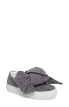 Women's Joshua Sanders Bow Slip-on Sneaker .5us / 36eu - Grey