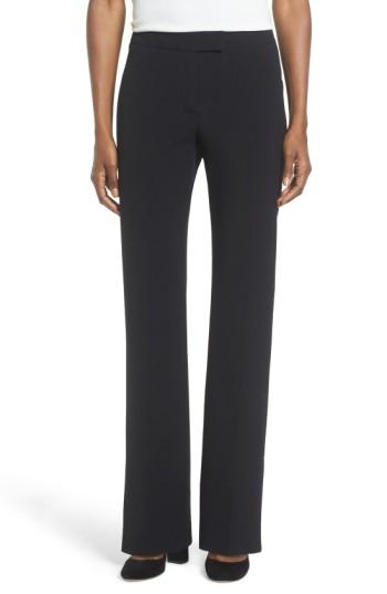 Women's Anne Klein Flare Leg Suit Pants - Black
