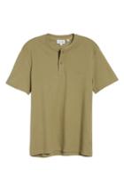 Men's Lacoste Henley T-shirt (xl) - Green