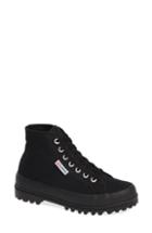 Women's Superga 2553 Cotu Sneaker Boot Us / 36eu - Black