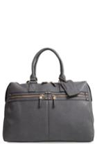 Sole Society Zypa Faux Leather Tote - Grey
