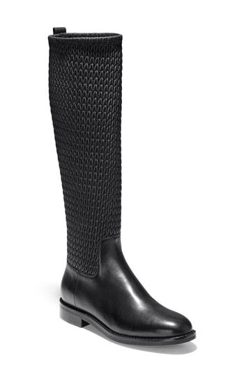 Women's Cole Haan Lexi Grand Knee High Stretch Boot B - Black