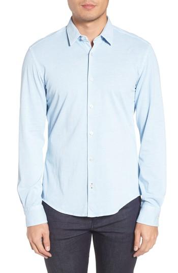 Men's Boss Reid Slim Fit Solid Sport Shirt