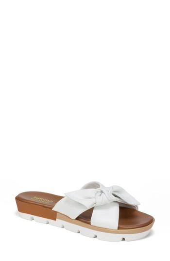 Women's Summit By White Mountain Fynn Slide Sandal Eu - White
