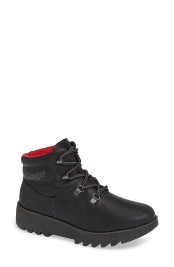 Women's Cougar Paige Waterproof Insulated Bootie M - Black