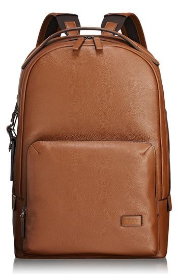 Men's Tumi Harrison - Webster Backpack - Brown