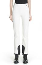 Women's Moncler Skinny Stretch Ski Pants - White