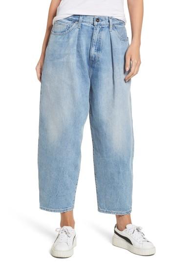 Women's Levi's Barrel Trousers - Blue