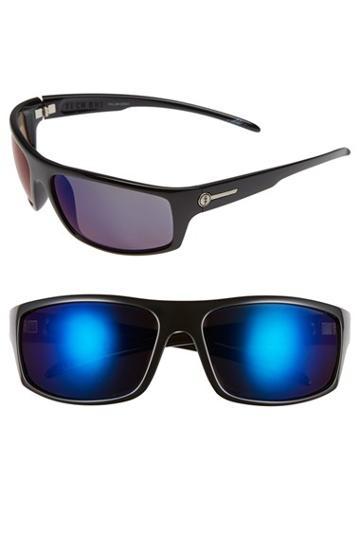 Men's Electric 'tech One' 64mm Polarized Sunglasses - Gloss Black - Pol Lvl 2