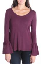 Women's Kut From The Kloth Winnie Bell Sleeve Top