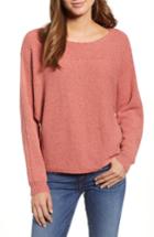 Women's Calson Dolman Sleeve Sweater - Coral