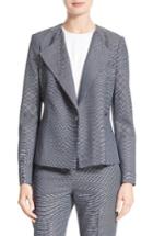 Women's Boss Jelanisa Double Breasted Wool Blend Suit Jacket