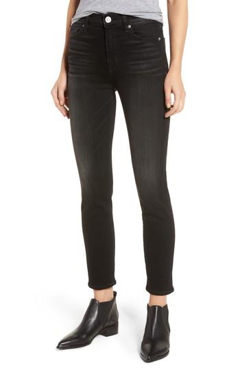 Women's Hudson Jeans Holly High Waist Ankle Skinny Jeans - Black