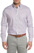 Men's Johnnie-o Snyder Classic Fit Check Sport Shirt - White
