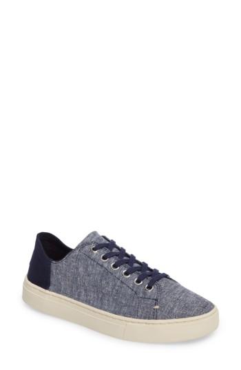Women's Toms Lenox Sneaker .5 M - Blue