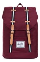 Men's Herschel Supply Co. Retreat Offset Stripe Backpack - Red