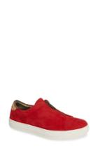 Women's Johnston & Murphy Emma Sneaker M - Red