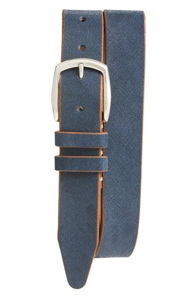 Men's Allen Edmonds 'hampton Ave' Belt - Blue