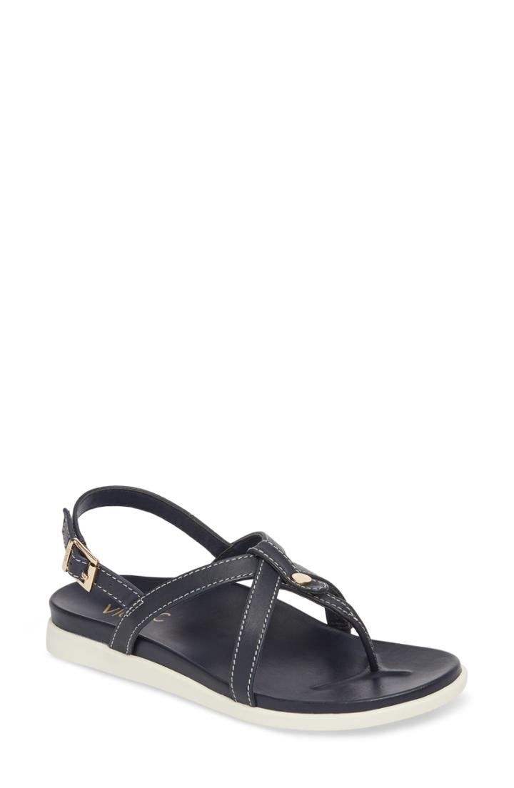 Women's Vionic Veranda Orthaheel Sandal .5 M - Blue