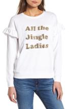 Women's South Parade All The Jingle Ladies Sweatshirt - White