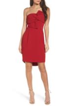Women's Adelyn Rae Harper Knotted Strapless Minidress - Red