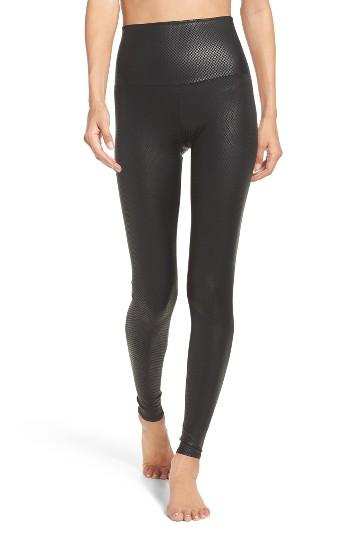 Women's Onzie High Waist Print Leggings, Size S/m - Black