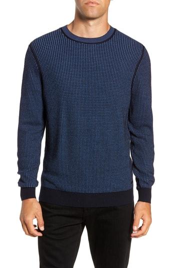 Men's Rodd & Gunn Wilberforce Fit Wool Sweater, Size Small - Blue