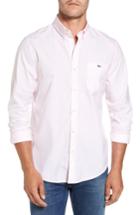Men's Vineyard Vines Seabird Stripe Tucker Slim Fit Sport Shirt - Pink