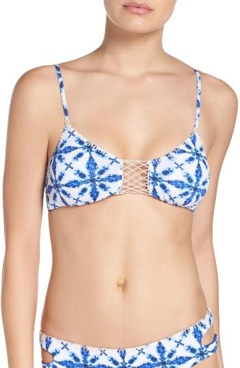 Women's The Bikini Lab Tie Another Day Reversible Bikini Top