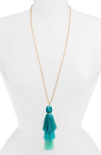Women's Stella + Ruby Tiered Tassel Necklace