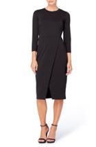 Women's Catherine Catherine Malandrino Alistair Faux Wrap Front Dress