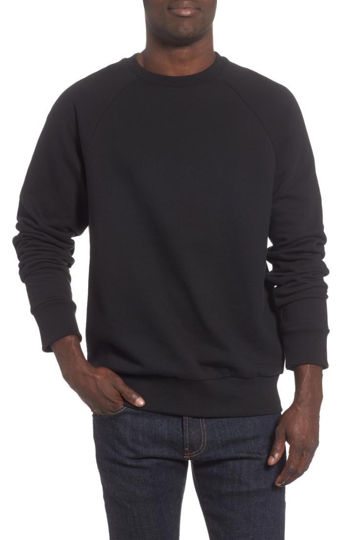 Men's Ryu Core Fleece Crewneck - Black