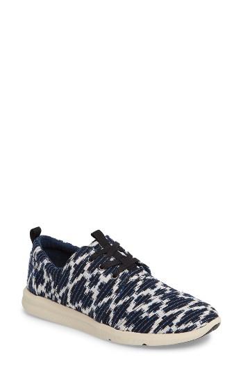 Women's Toms Del Ray Sneaker .5 M - Blue