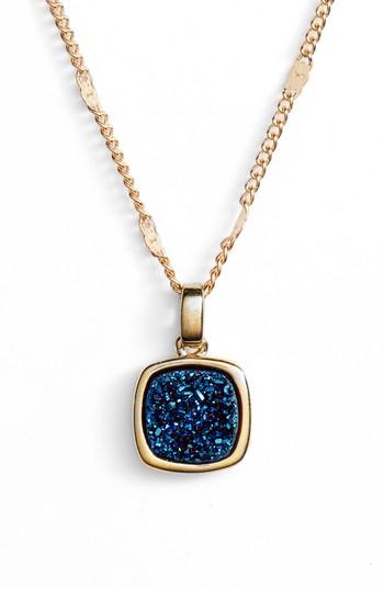 Women's Mad Jewels Drusy Pendant Necklace