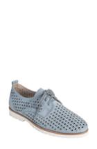 Women's Earth Camino Perforated Sneaker M - Blue