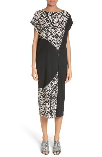 Women's Zero + Maria Cornejo Yira Elliott Dot Stretch Silk Dress