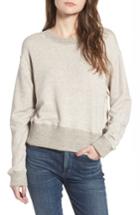 Women's James Perse H Terry Sweatshirt, Size 0 - Beige