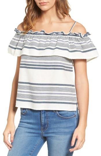 Women's Splendid Traveler Off The Shoulder Cotton Top