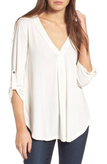 Women's Henley - Ivory
