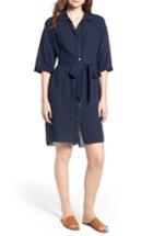 Women's Ag Claudia Canvas Shirtdress - Blue