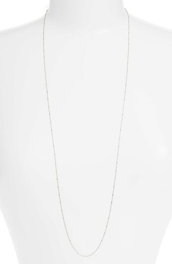 Women's Argento Vivo Cylinder Bead Necklace