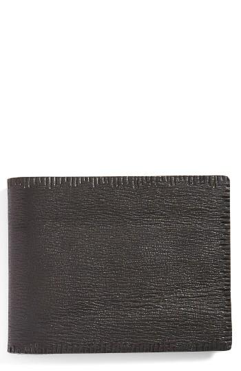 Men's John Varvatos Star Usa Leather Bifold Wallet -