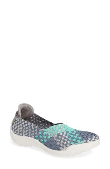 Women's Bernie Mev. Rigged Fly Slip-on Sneaker Us / 40eu - Blue