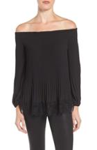Women's Chelsea28 Pleated Off The Shoulder Top