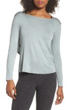 Women's Beyond Yoga Twist Of Fate Pullover - Green